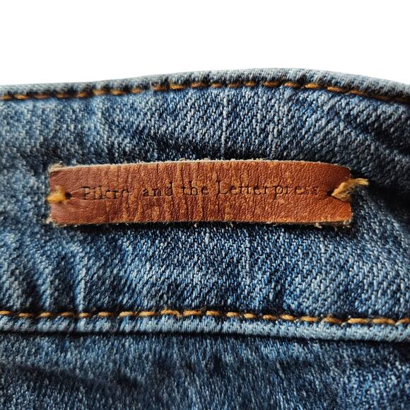 Pilcro Womens Bootcut Jeans 29 Medium Wash Boho Chic Casual Soft Girl Streetwear - Picture 10 of 13